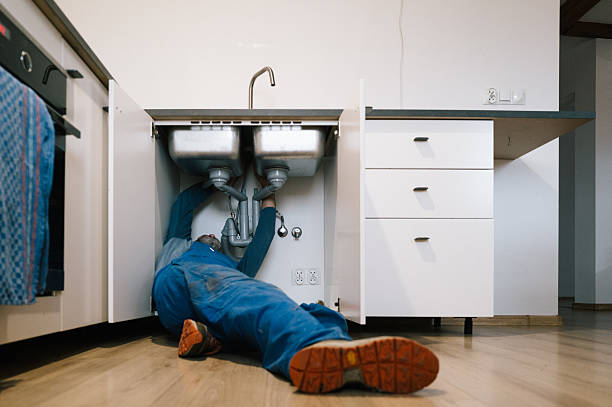 Professional Drain Cleaning technician working in Claiborne, LA